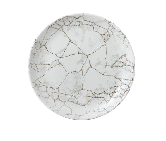 Kintsugi Agate Grey Coupe Plate 28.8cm (Pack of 12)