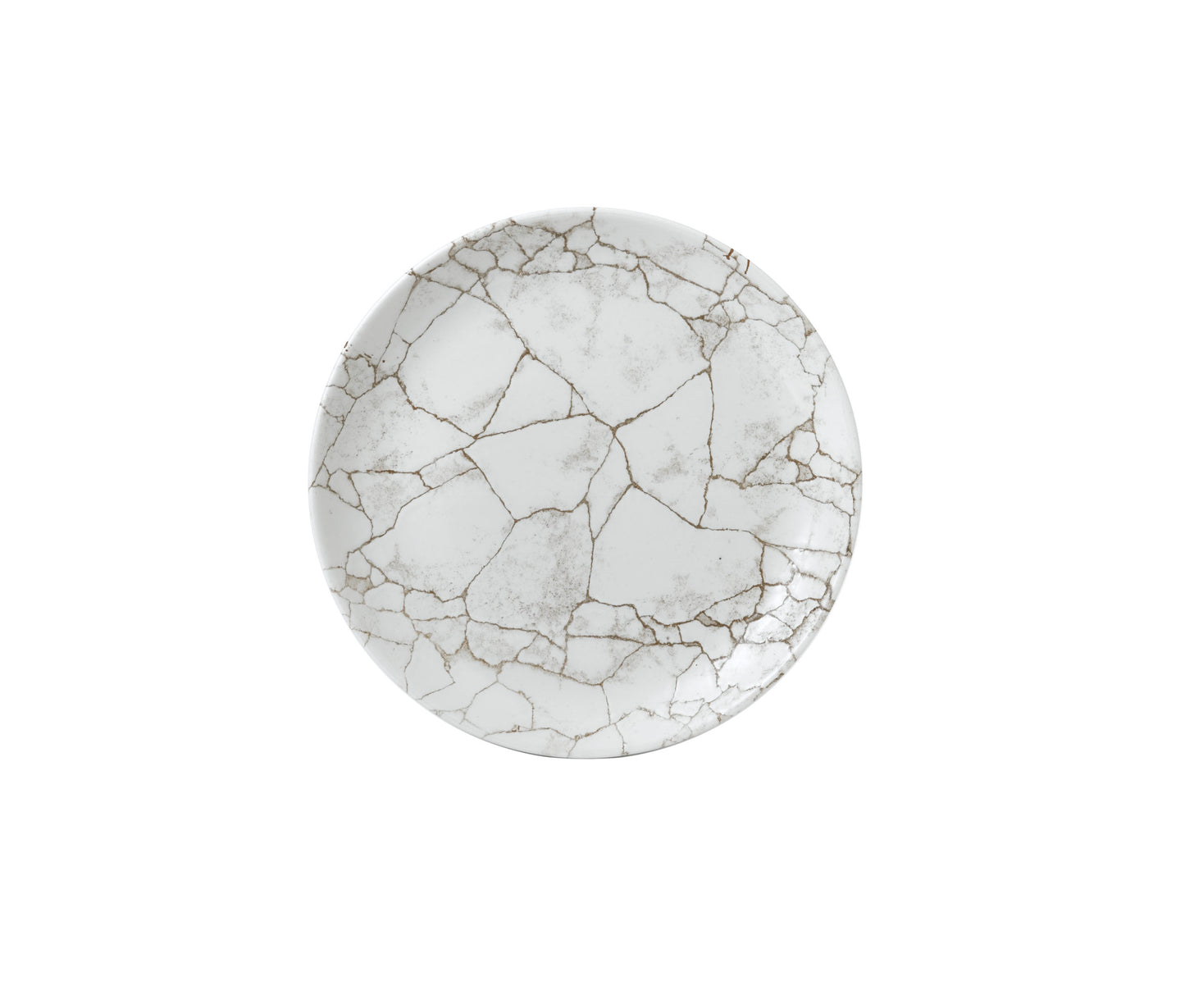 Churchill Kintsugi Agate Grey Coupe Plate 21.7cm (Pack of 12) by Churchill  Plates for commercial kitchens