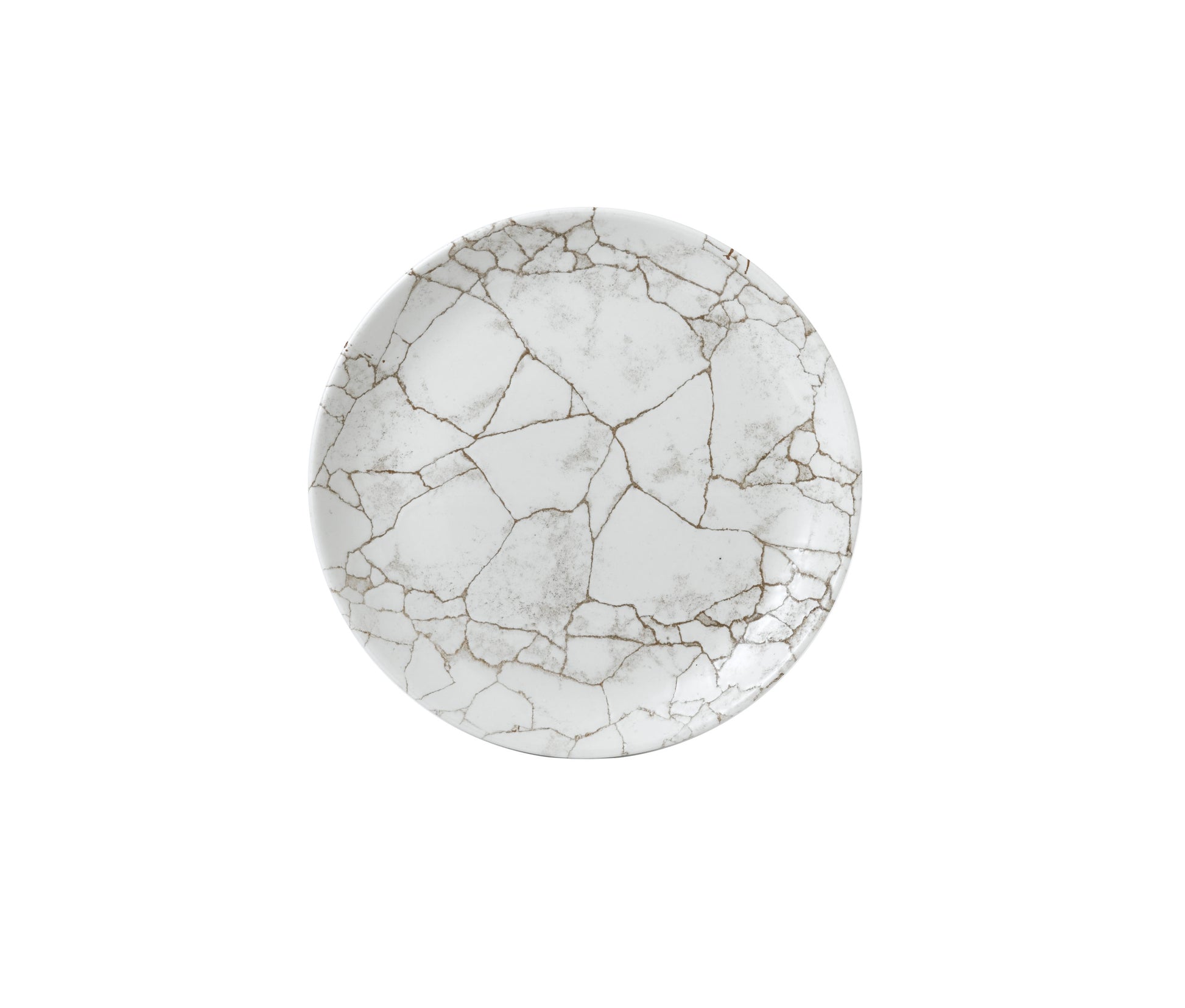 Churchill Kintsugi Agate Grey Coupe Plate 21.7cm (Pack of 12) by Churchill  Plates for commercial kitchens