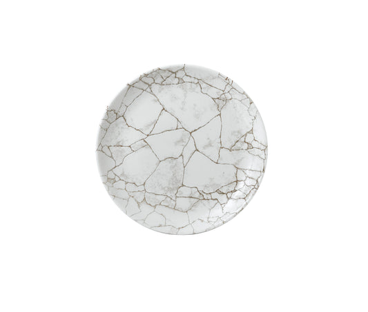 Kintsugi Agate Grey Coupe Plate 21.7cm (Pack of 12)