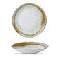 Churchill Finca Sandstone Organic Coupe Bowl - 25cm (Pack of 12) by Churchill  Coupe Bowl for commercial kitchens