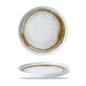 Churchill Finca Sandstone Walled Plate - 26cm (Pack of 6) by Churchill  Walled Plate for commercial kitchens