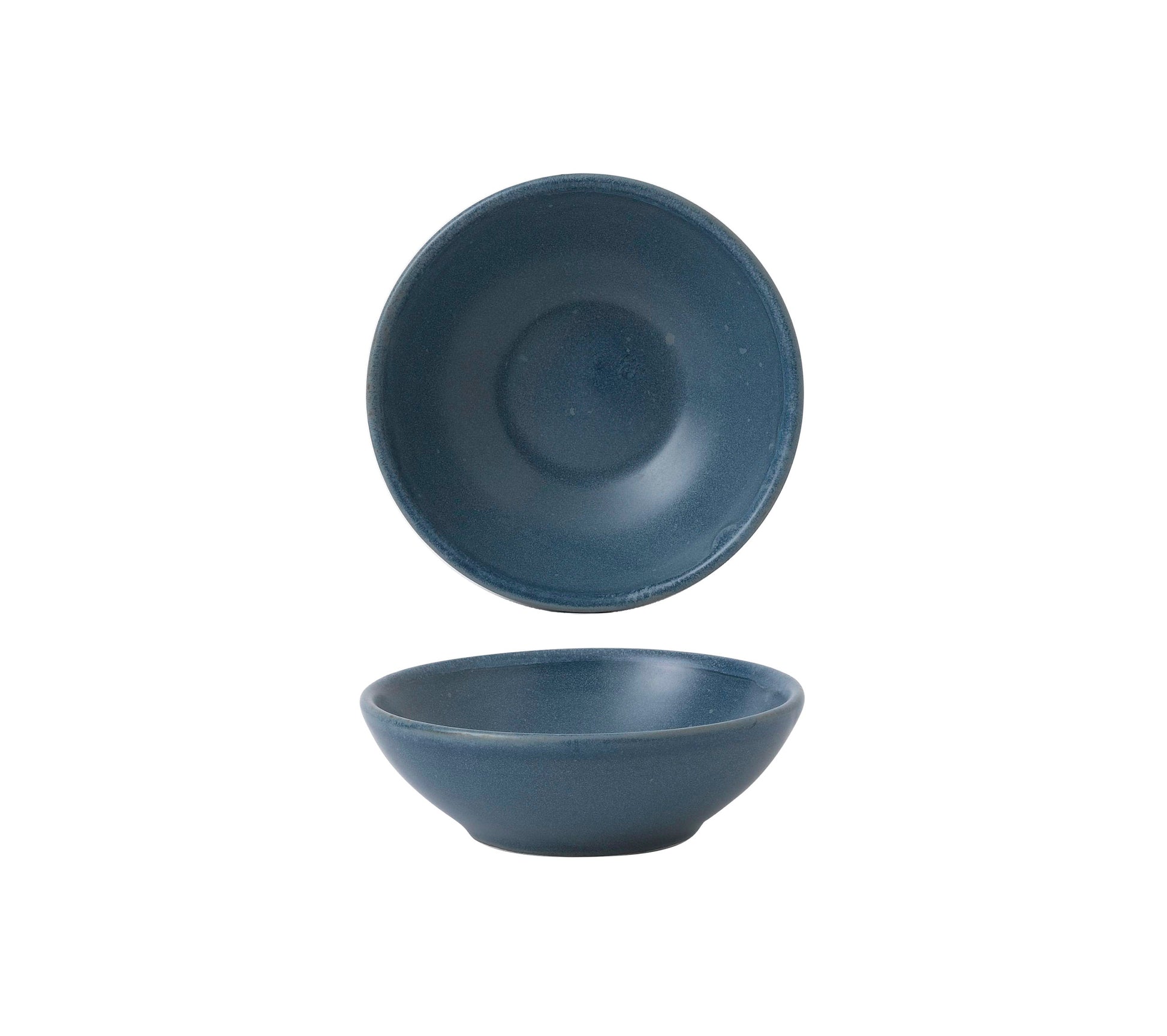 Churchill Nourish Oslo Blue Shallow Bowl 20cl (Pack of 12) by Churchill  Bowls for commercial kitchens