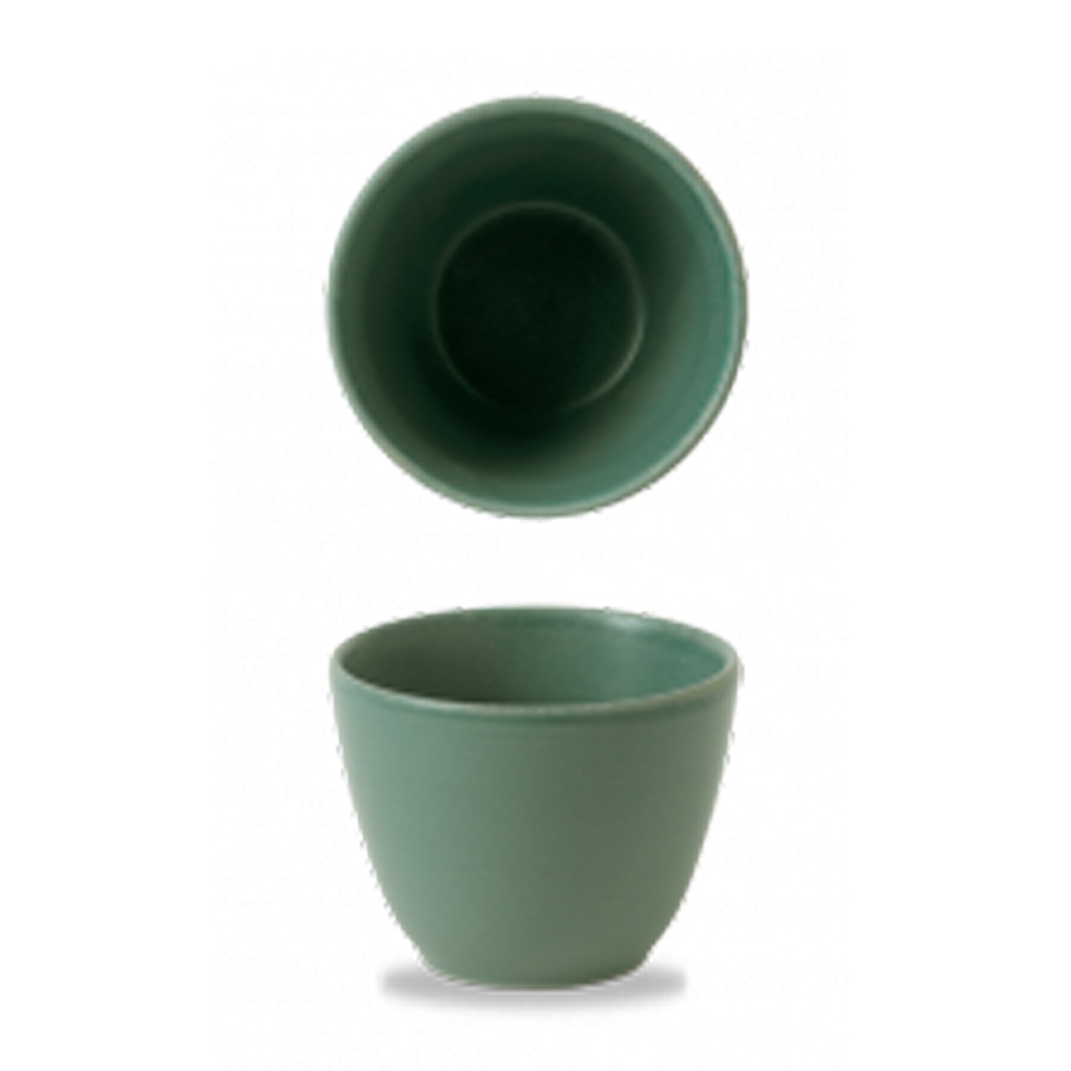 Churchill Nourish Andorra Green Contour Chip Mug 29cl (Pack of 12) by Churchill  Mugs for commercial kitchens