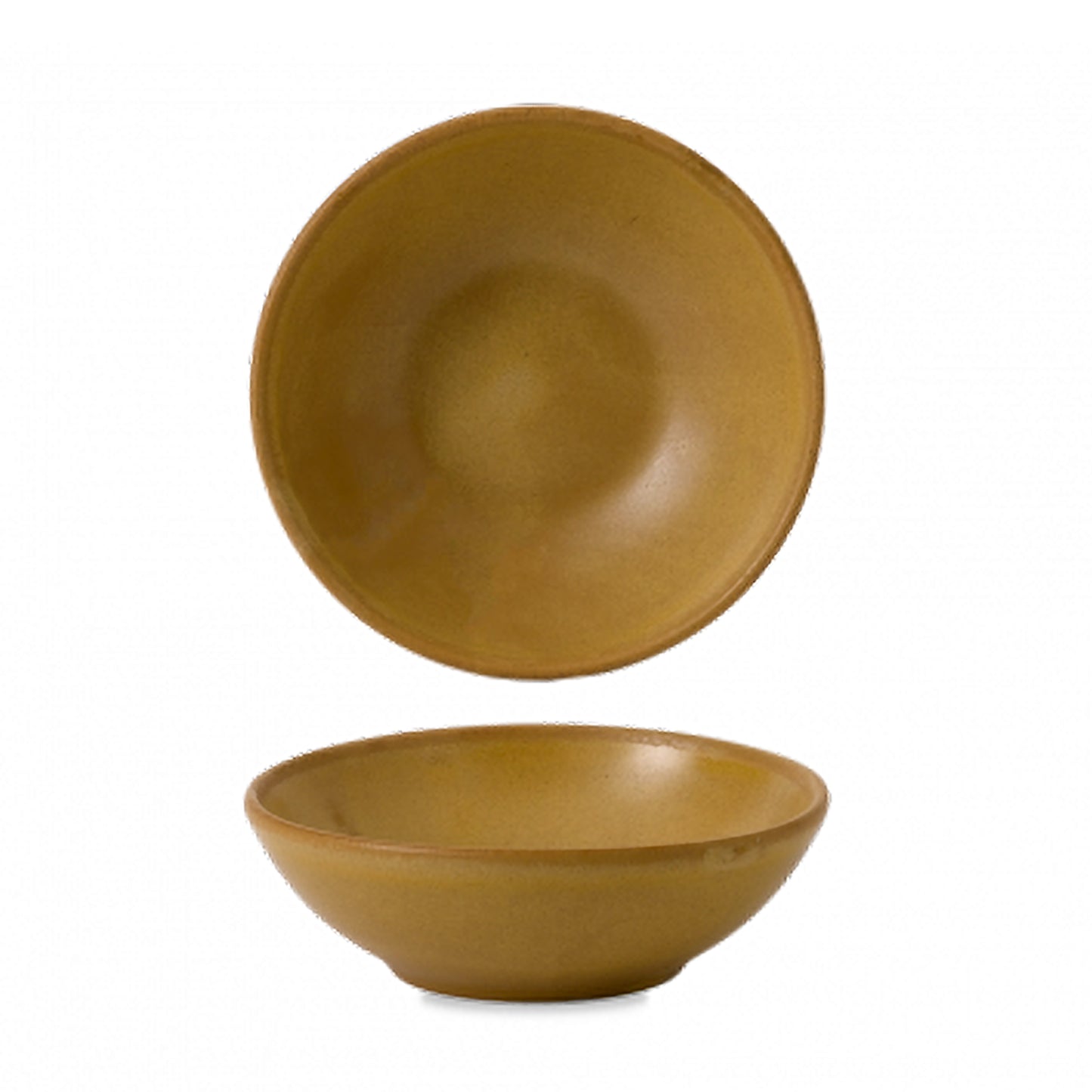 Churchill Nourish Petra Sand Contour Shallow Bowl 20cl (Pack of 12) by Churchill  Bowls for commercial kitchens