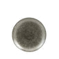 Raku Quartz Black Coupe Plate 26cm (Pack of 12)