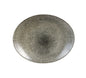 Raku Quartz Black Oval Coupe Plate 31.7 x 25.5cm (Pack of 12)