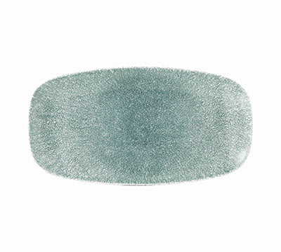 Churchill Raku Quartz Black Chef's Oblong Plate 29.8 x 15.3cm (Pack of 12) by Churchill  Plates for commercial kitchens