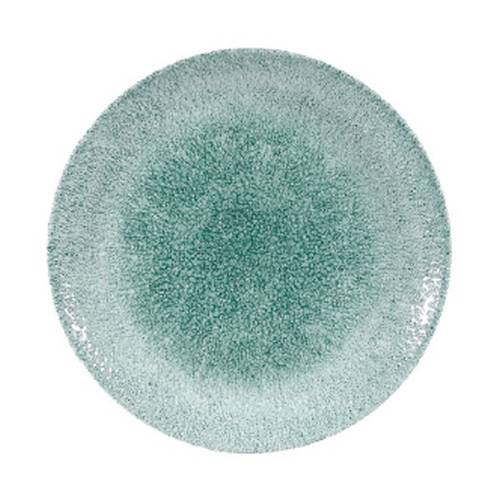 Churchill Raku Jade Green Coupe Plate 16.5cm (Pack of 12) by Churchill  Coupe Plates for commercial kitchens