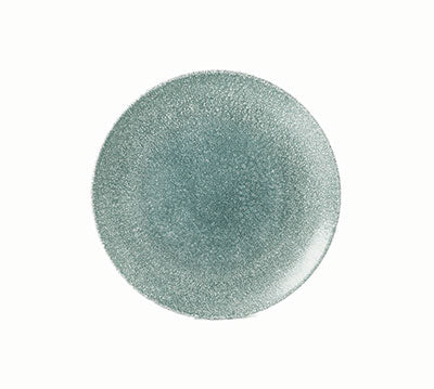 Raku Topaz Blue Coupe Plate 28.8cm (Pack of 12)