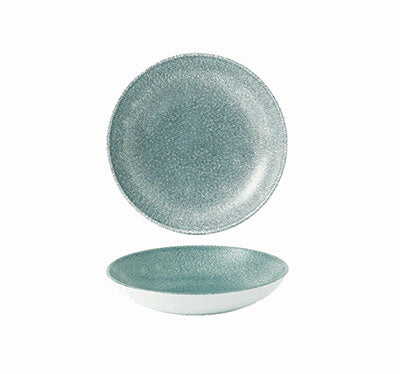 Churchill Raku Topaz Blue Coupe Bowl 18.2cm (Pack of 12) by Churchill  Coupe Bowls for commercial kitchens