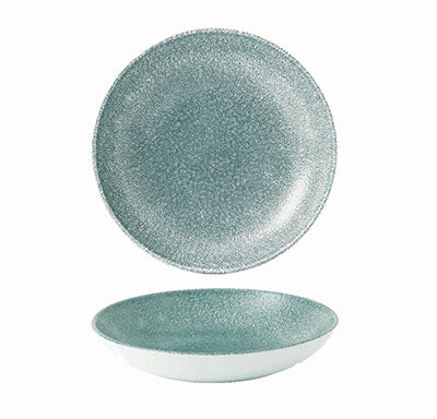 Churchill Raku Topaz Blue Coupe Bowl 24.8cm (Pack of 12) by Churchill  Coupe Bowls for commercial kitchens