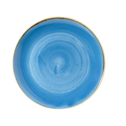 Cornflower Blue Coupe Plate - 26cm (Pack of 12)