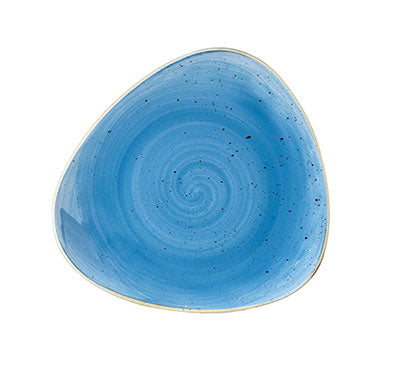 Churchill Cornflower Blue Triangle Bowl - 15.3cm (Pack of 12) by Churchill  Triangle Bowl for commercial kitchens