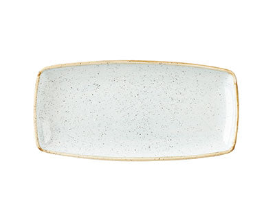 Duck Egg Blue Oblong Plate - 29.5 x 15cm (Pack of 12)
