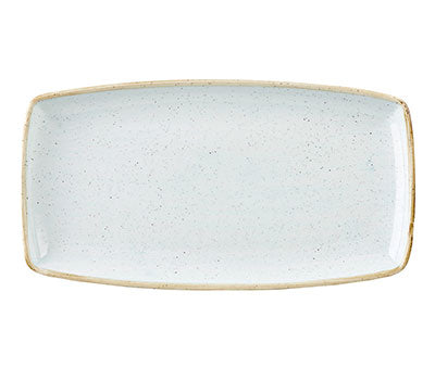 Duck Egg Blue Oblong Plate - 35 x 18.5cm (Pack of 6)