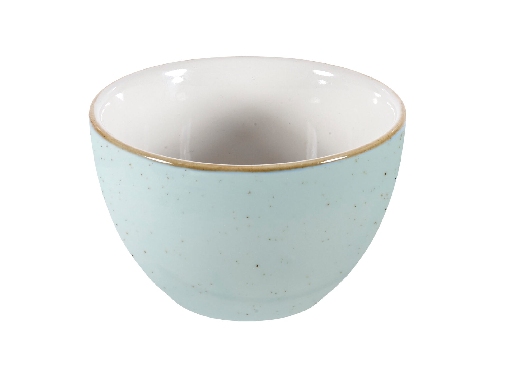 Churchill Duck Egg Blue Sugar/Side Dish Bowl 22.7cl (Pack of 12) by Churchill  Side Bowls for commercial kitchens