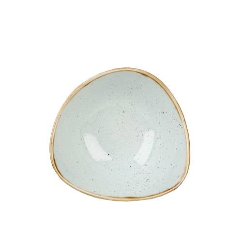 Churchill Duck Egg Blue Triangle Bowl 18.5cm (Pack of 12) by Churchill  Triangle Bowls for commercial kitchens
