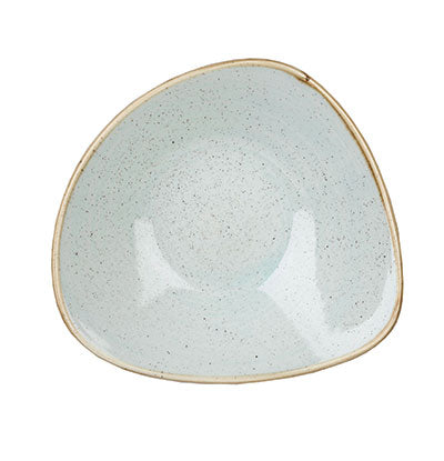 Churchill Duck Egg Blue Triangle Bowl 23.5cm (Pack of 12) by Churchill  Triangle Bowls for commercial kitchens
