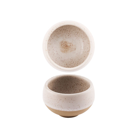 Churchill CC-SEBW-EM2.1 Emerge Speckled White Dip Pot 6cm 57ml (Pack of 12)