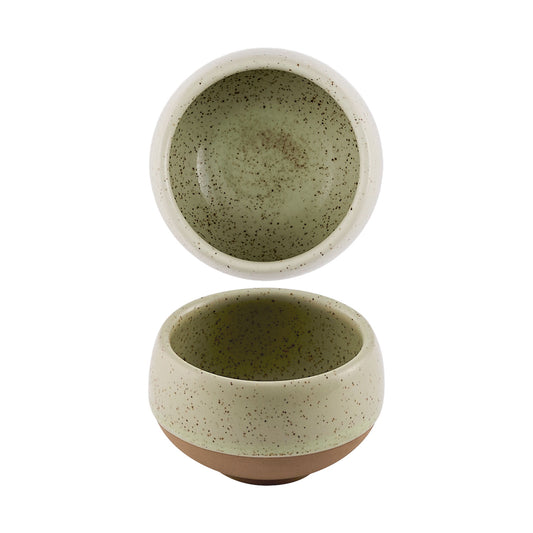 Churchill CC-SESG-EM2.1 Emerge Speckled Green Dip Pot 6cm 57ml (Pack of 12)