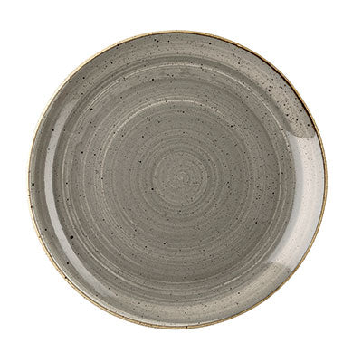 Churchill Peppercorn Grey Coupe Plate 28.8cm by Churchill  Commercial catering equipment