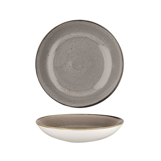 Churchill Peppercorn Grey Large Coupe Bowl - 31cm (Pack of 6) by Churchill  Coupe Bowl for commercial kitchens