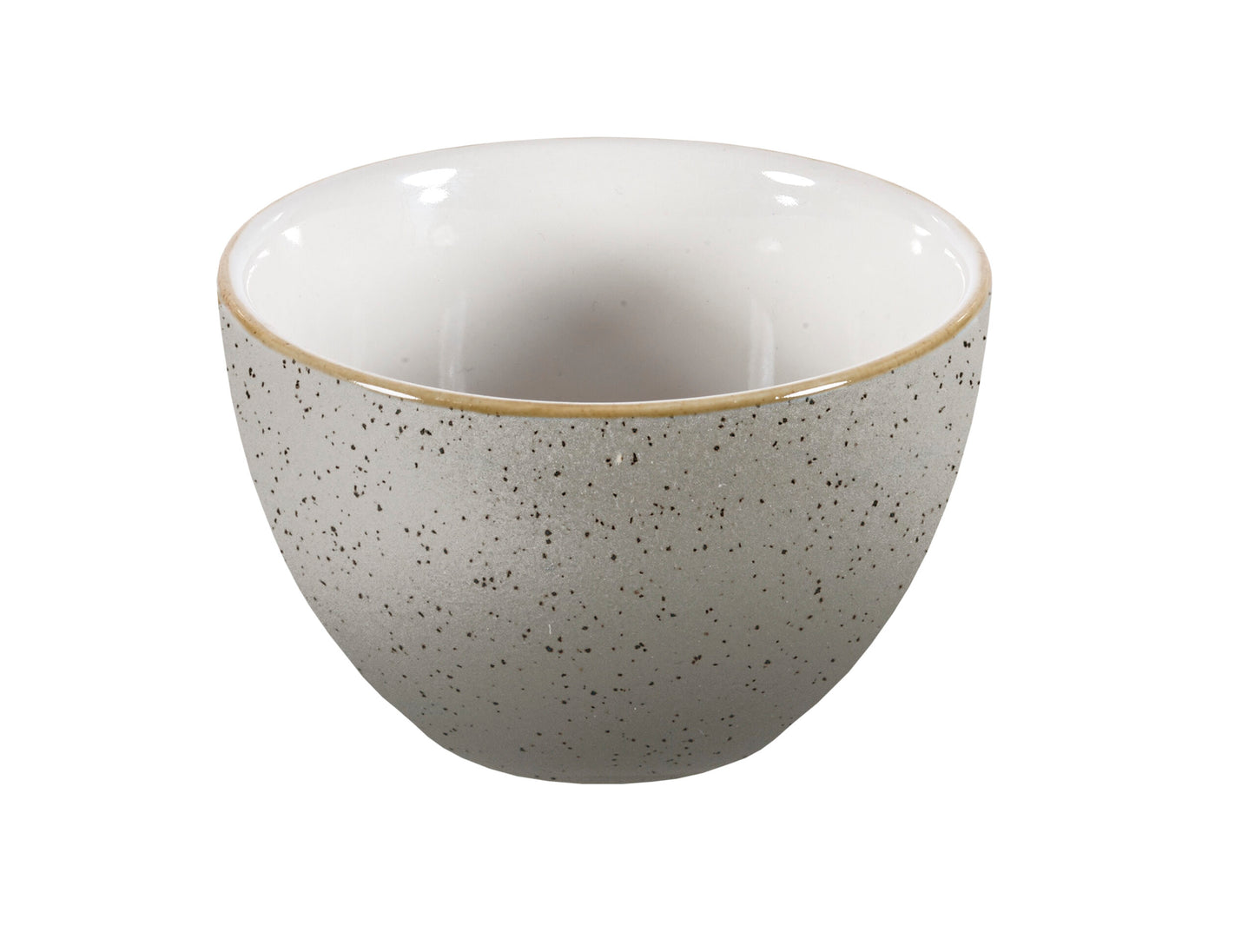Churchill Peppercorn Grey Sugar Dish Bowl - 22.7cl (Pack of 12) by Churchill  Sugar Bowl for commercial kitchens