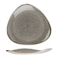 Churchill Peppercorn Grey Triangle Plate - 31.1cm (Pack of 6) by Churchill  Triangle Plate for commercial kitchens