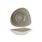 Churchill Peppercorn Grey Triangle Bowl - 18.5cm (Pack of 12) by Churchill  Triangle Bowl for commercial kitchens