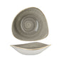 Churchill Peppercorn Grey Triangle Bowl - 23.5cm (Pack of 12) by Churchill  Triangle Bowl for commercial kitchens