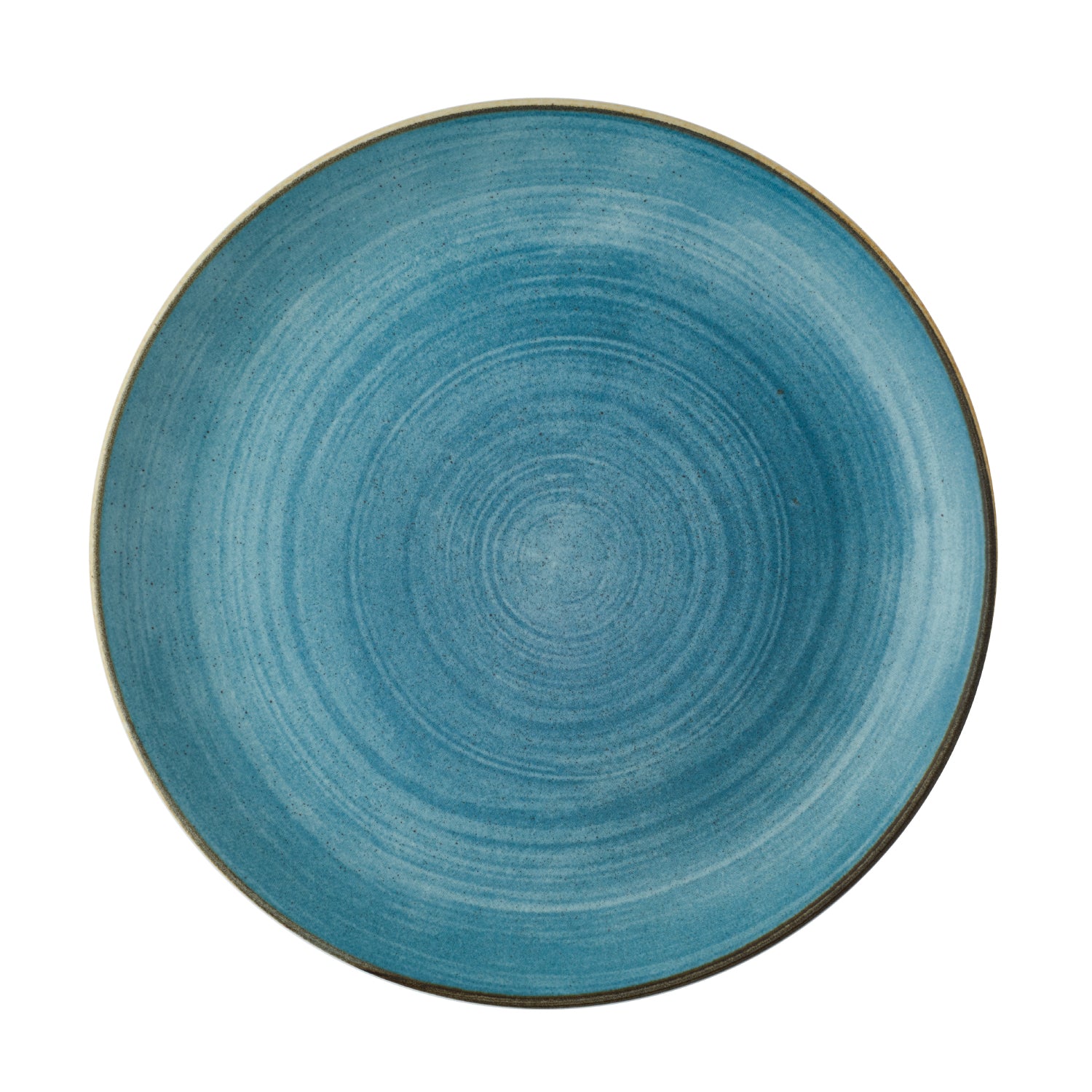 Churchill Stonecast Raw Teal Coupe Plate - 28.8cm (Pack of 12) by Churchill  Coupe Plate for commercial kitchens