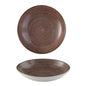Stonecast Raw Brown Coupe Bowl - 18.2cm (Pack of 12)