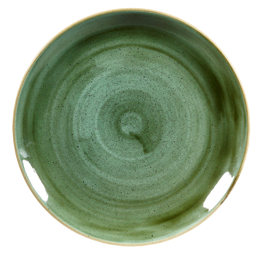 Stonecast Samphire Green Coupe Plate - 28.8cm (Pack of 12)