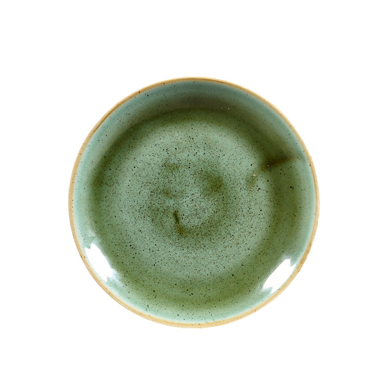 Stonecast Samphire Green Coupe Plate - 16.5cm (Pack of 12)