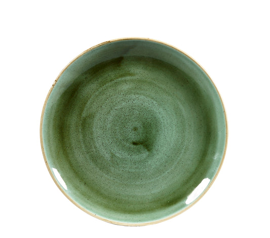 Stonecast Samphire Green Coupe Plate - 21.7cm (Pack of 12)