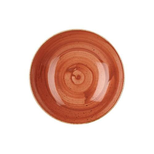 Churchill Spiced Orange Coupe Bowl - 24.8cm (Pack of 12) by Churchill  Coupe Bowl for commercial kitchens