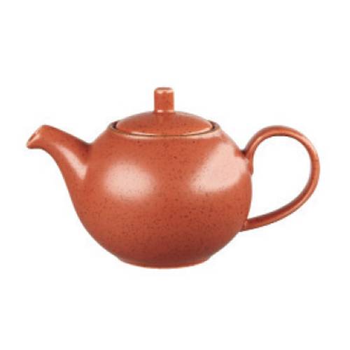 Churchill Spiced Orange Teapot - 42.6cl (Pack of 4) by Churchill  Teapot for commercial kitchens
