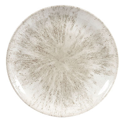Churchill Stone Agate Grey Evolve Coupe Plate 28.8cm (Pack of 12) by Churchill  Coupe Plates for commercial kitchens