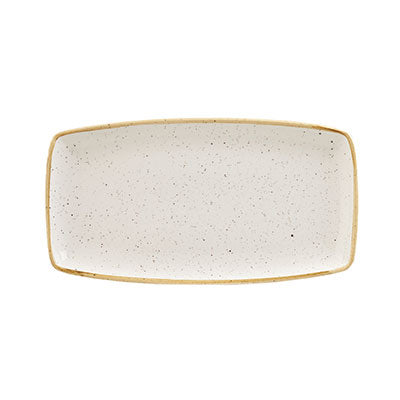 Barley White Oblong Plate 35 x 18.5cm (Pack of 6)