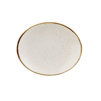 Churchill Barley White Oval Plate 19.2cm (Pack of 12) by Churchill  Oval Plates for commercial kitchens