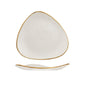Churchill Barley White Triangle Plate 26.5cm (Pack of 12) by Churchill  Triangle Plates for commercial kitchens