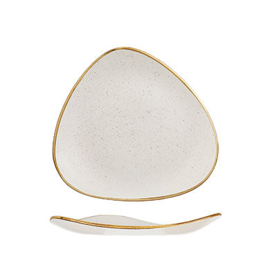 Barley White Triangle Plate 19.2cm (Pack of 12)