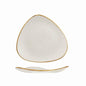 Barley White Triangle Plate 22.9cm (Pack of 12)