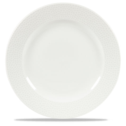 Isla White Footed Plate 30.5cm (Pack of 12)
