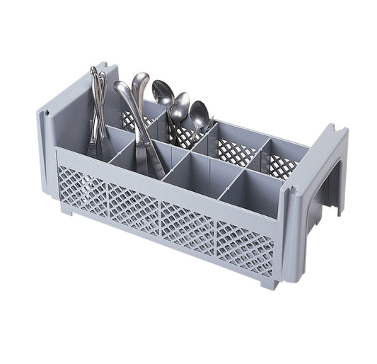 Cambro Cutlery Holder - 8 Compartment Flatware Basket - No Handles