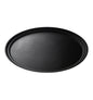 Cambro Oval Non-Slip Tray - Fiberglass - 60 x 73.5cm - Black by Cambro  Tray for commercial kitchens