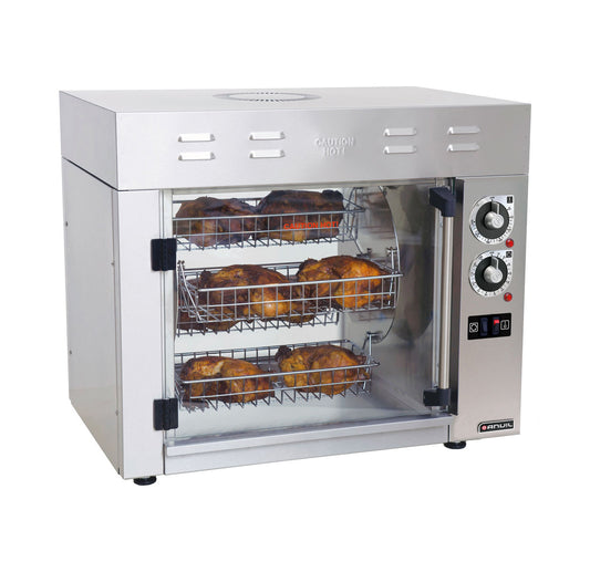 Anvil Chicken Griller - 8-Bird Electric Rotisserie Oven