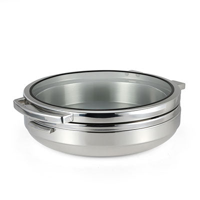Tiger T-Collection Induction Chafing Dish Round S/Steel Band 6.5Lt by Tiger  Commercial catering equipment