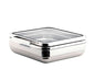 Tiger T-Collection Induction Chafing Dish Square Steel Band 5.5Lt by Tiger  Commercial catering equipment